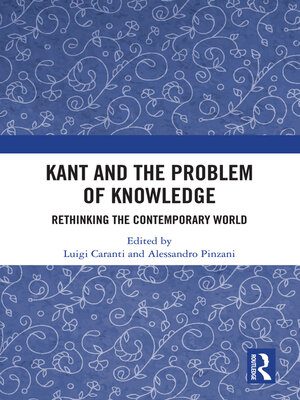 cover image of Kant and the Problem of Knowledge
